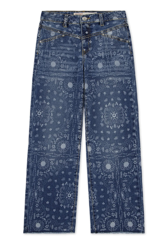 Levi Strauss Signature Girls Wide Leg Jeans.