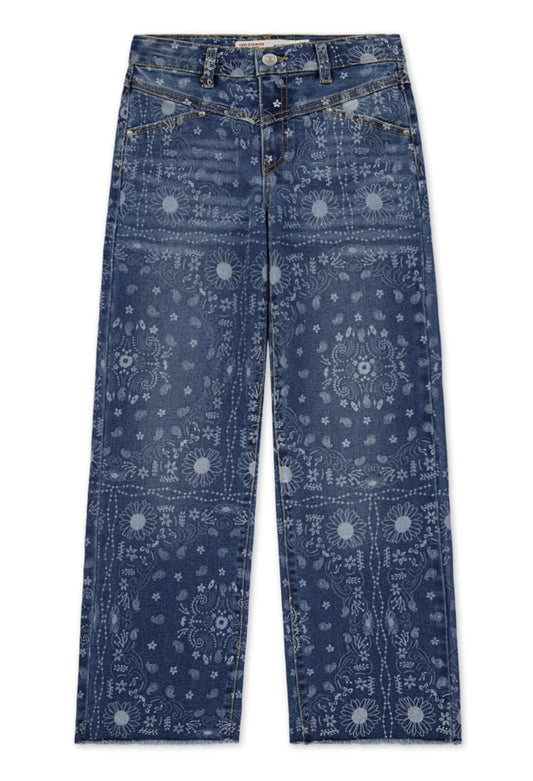 Levi Strauss Signature Girls Wide Leg Jeans.