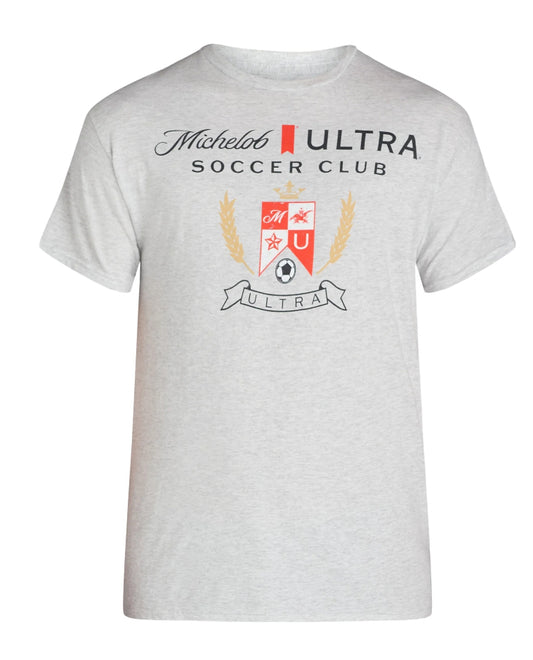 Michelob Ultra Men's and Big Men’s Soccer Club Vintage style Graphic Tee Shirt.