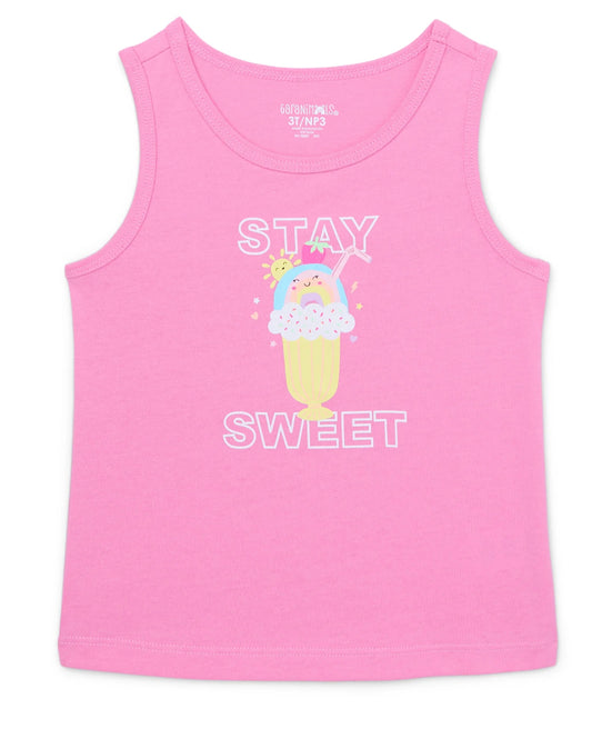 Garanimals Toddler Girl Graphic Jersey Tank.