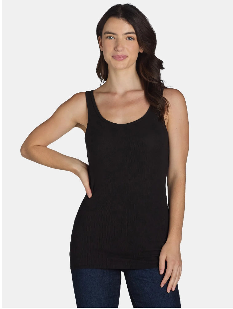 Time and Tru Women's Ribbed Tank Top.