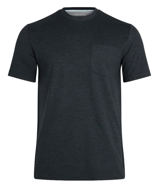 Chaps Men's and Big Men's Short Sleeve Performance Pocket Tee Shirt.