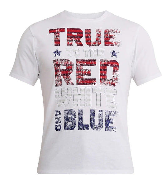 Men’s and Big Men's 4th of July USA True Colors Americana Graphic Tee Shirt by Way to Celebrate.