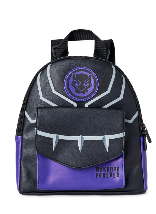 Marvel Black Panther Women's Mini Backpack Black Purple