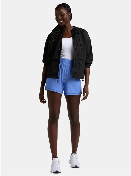 Athletic Works Women's and Women’s Plus ButterCore Soft Performance Gym Shorts.