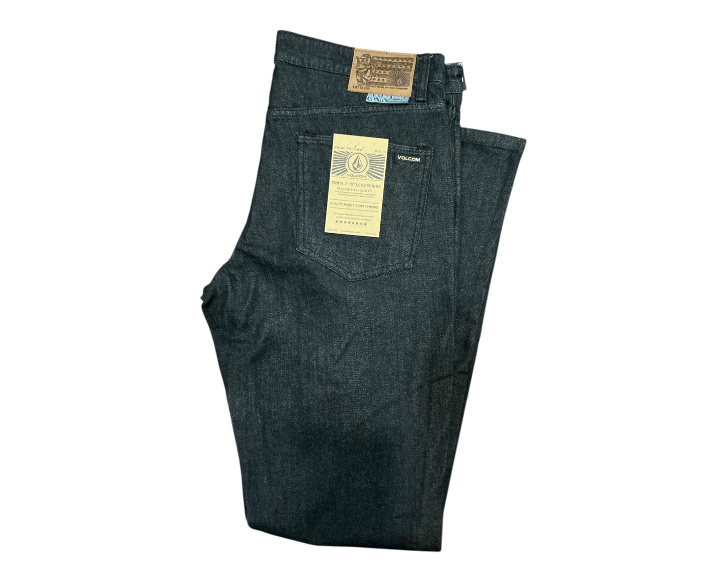 Volcom Vorta Jeans – Comfort Fit, Timeless Style