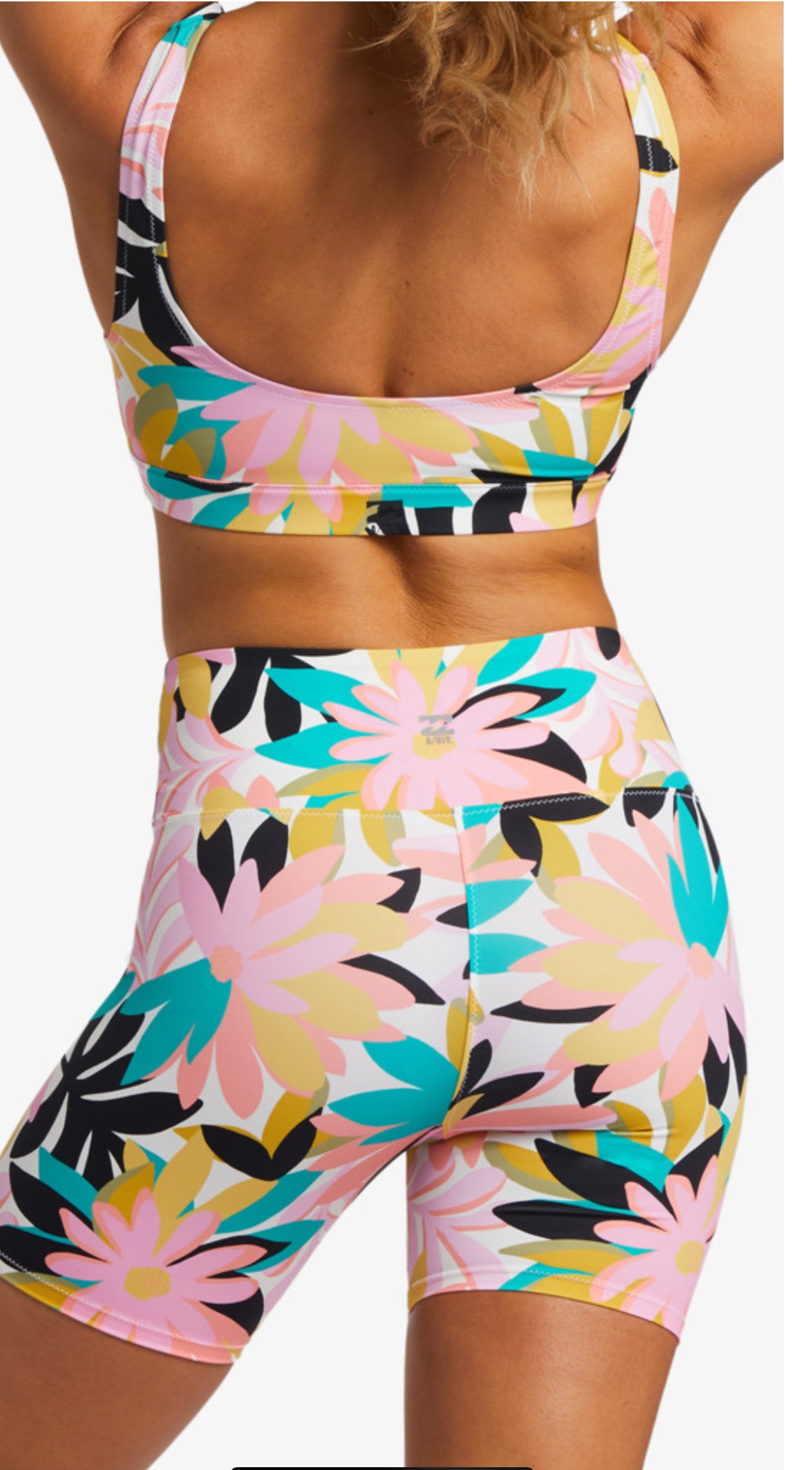 Billabong Drifter Bike Short – Multicolor Tropical Print