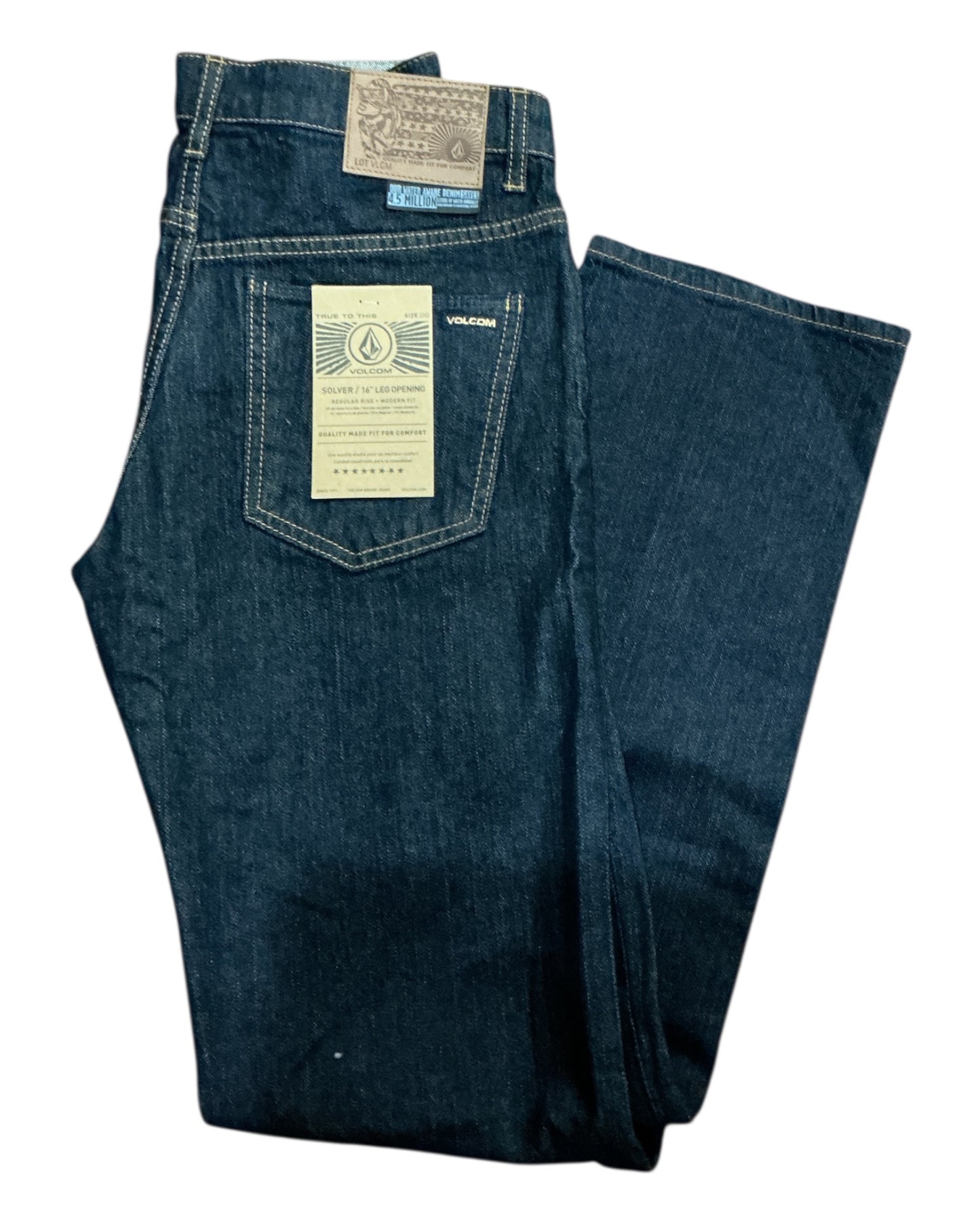 Volcom Solver Stretch Denim – RIN