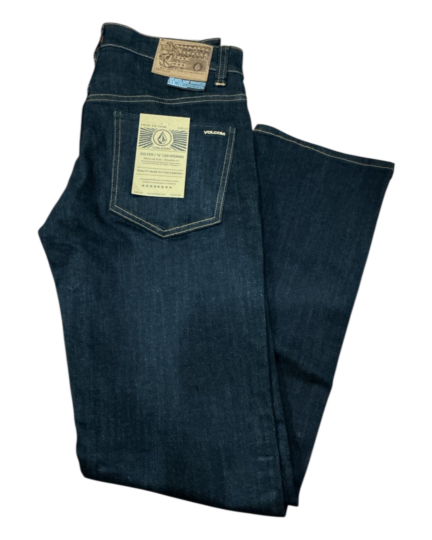 Volcom Solver Jeans – Color RNS (Dark Indigo)