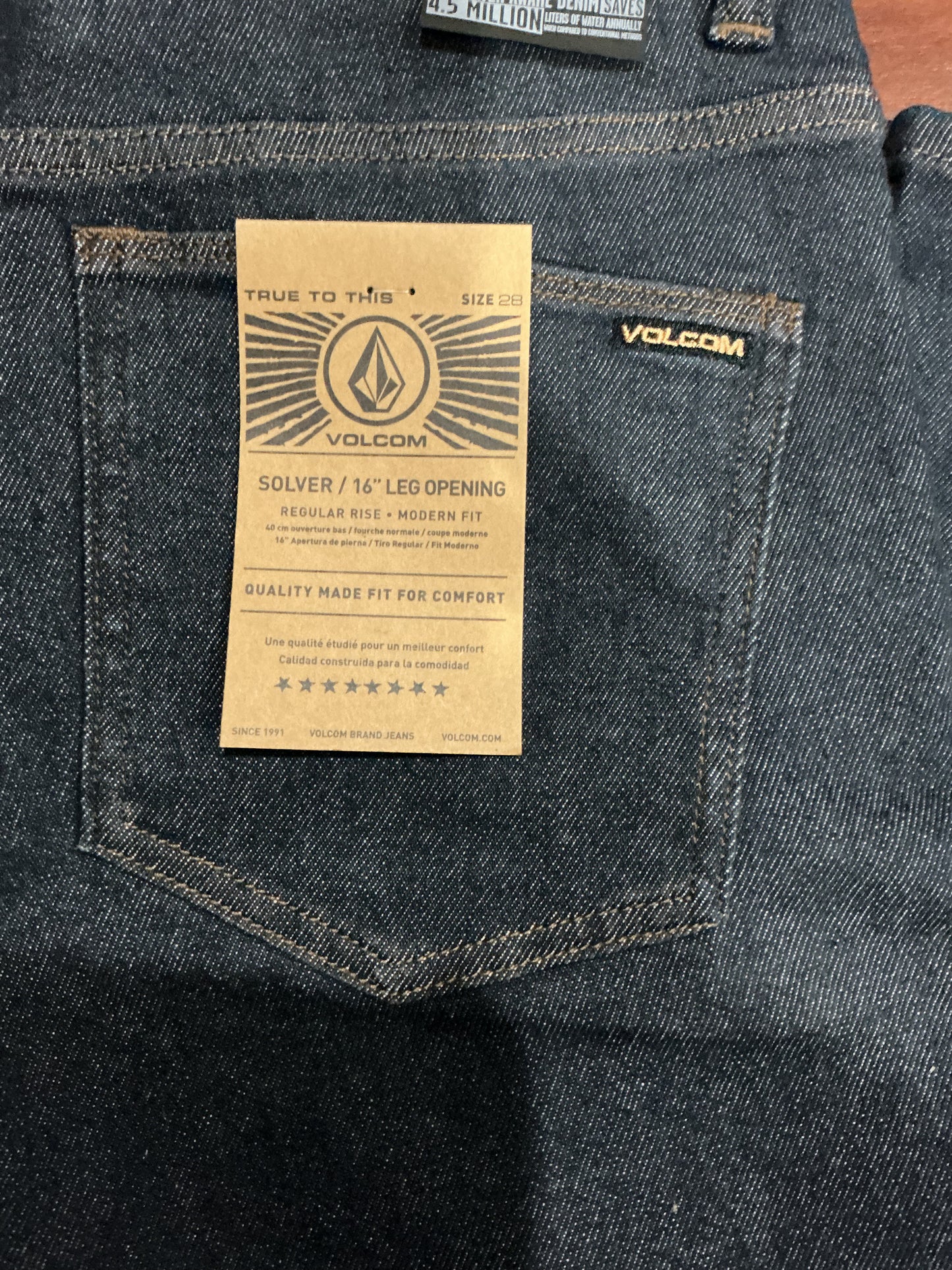 VOLCOM Solver Denim - Color GIR