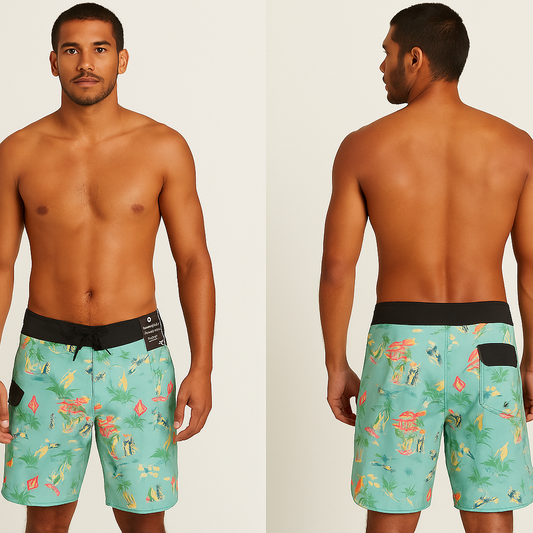 Volcom Mod-Tech Hawaii History Boardshorts