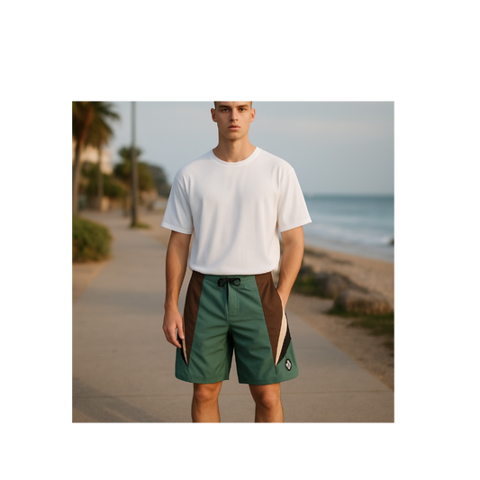 Volcom Mod-Tech Fir Green Boardshorts