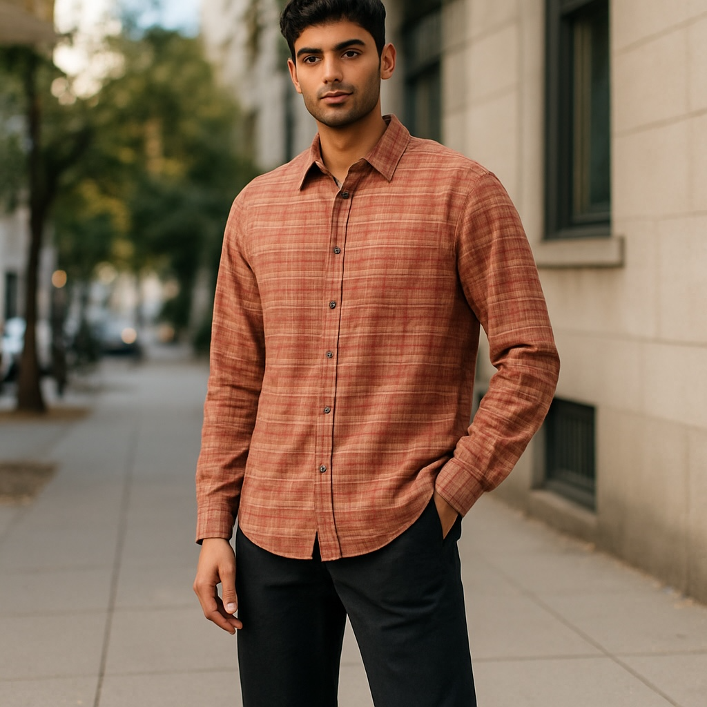Volcom “Plaid to Meet U 2” Long Sleeve Shirt – Red/Pink Plaid