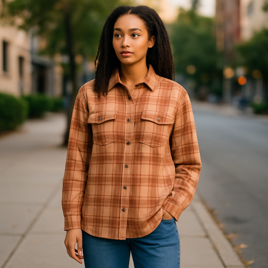Roxy “Let It Go” Women’s Flannel Shirt