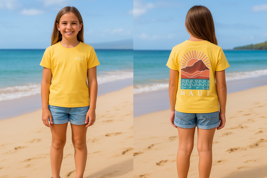 Get Lost BFC RG Maui” Graphic Tee – Girls