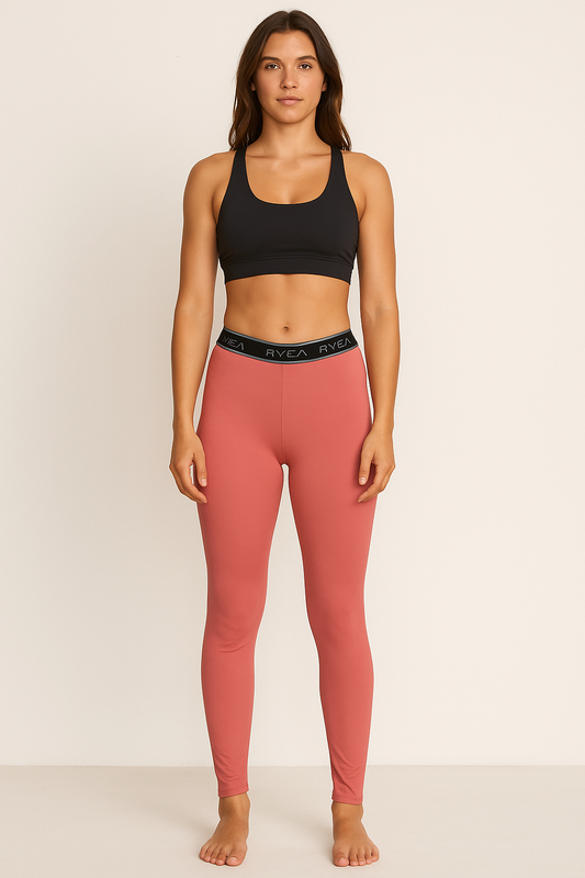 RVCA Base Legging – Rose