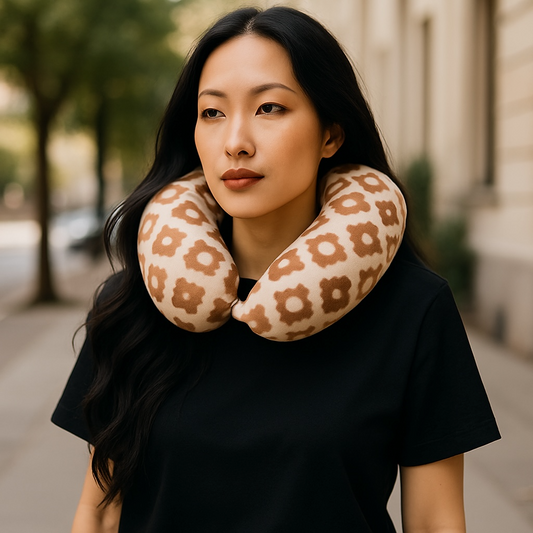 Neck Pillow with Removable Shell Cover