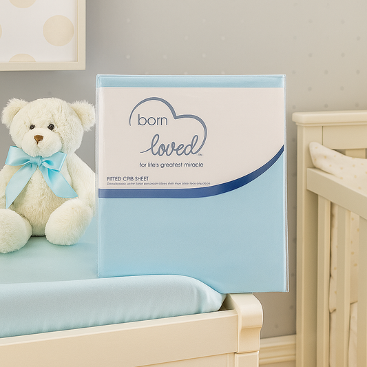 Born Loved™ Fitted Crib Sheet