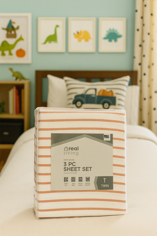 Real Living – 3 Piece Sheet Set (Twin)