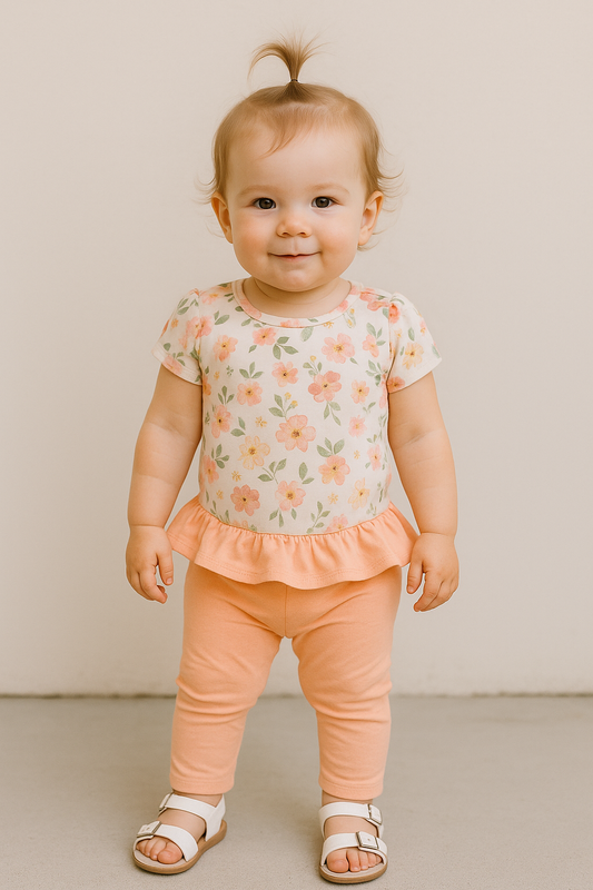 Girls’ Coral Legging Skirt