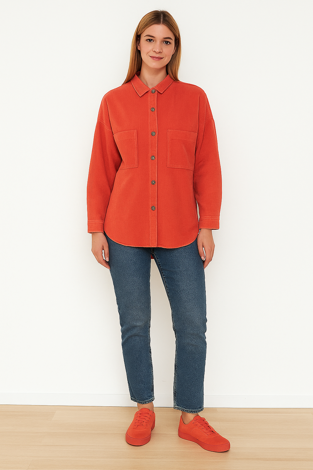 Roxy Washed Red (Corduroy)