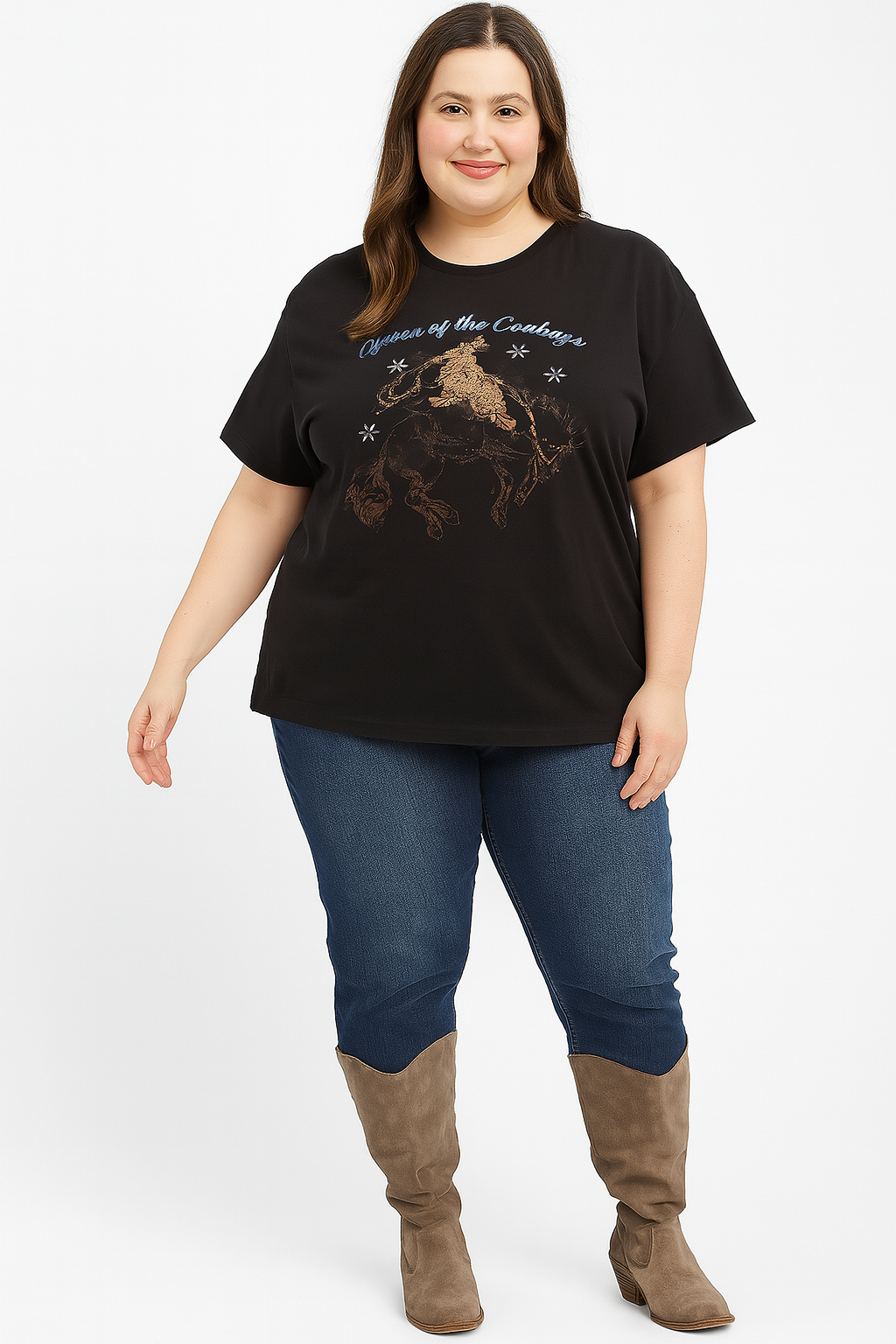 Women’s “Queen of the Cowboys” Graphic Tee