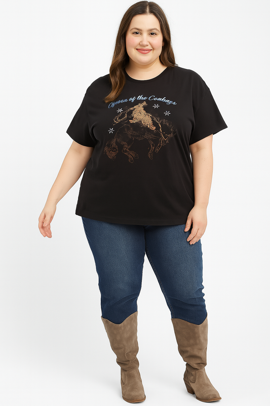 Women’s “Queen of the Cowboys” Graphic Tee