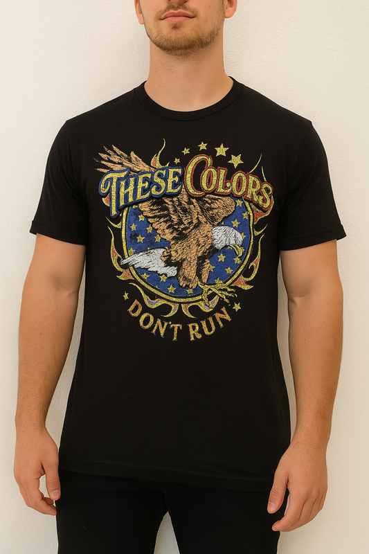 Eagle of Freedom” Graphic Tee — Black