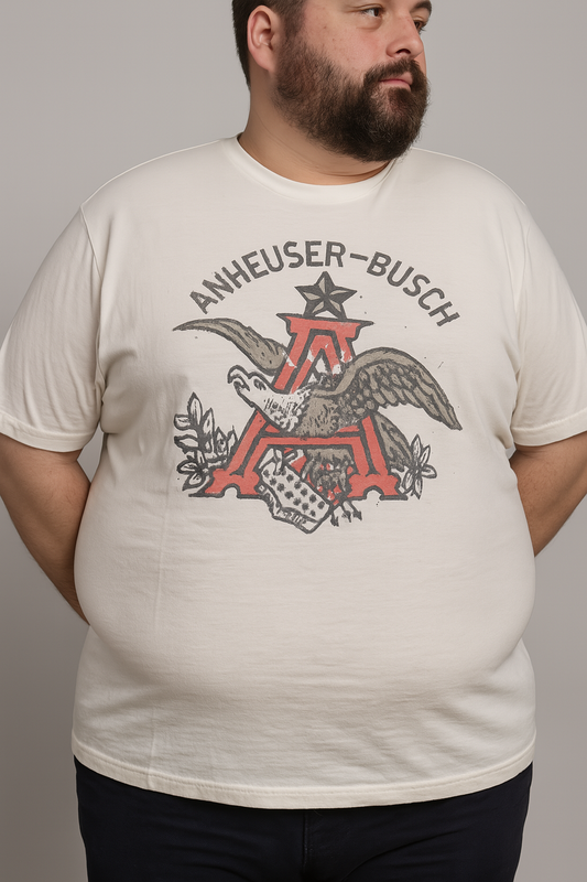 Anheuser-Busch Vintage Logo Graphic Tee