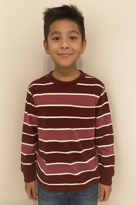 Free Assembly Long Sleeve Stripe T-Shirt