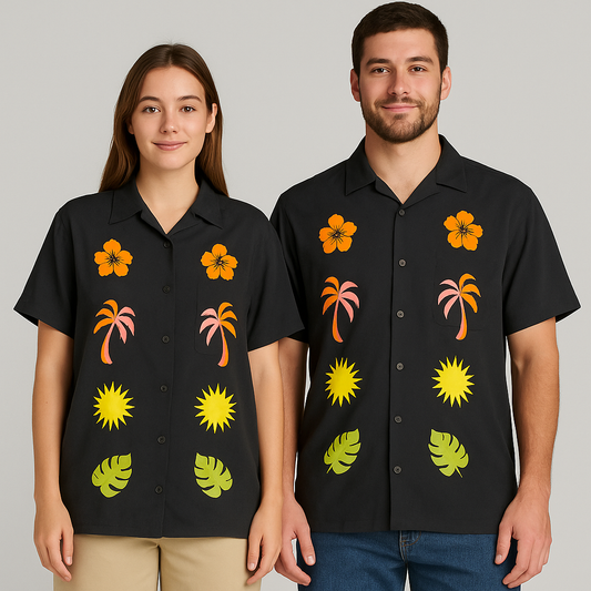 Billabong “On Vacation Shirt 2” – Tropical Unisex Button-Up
