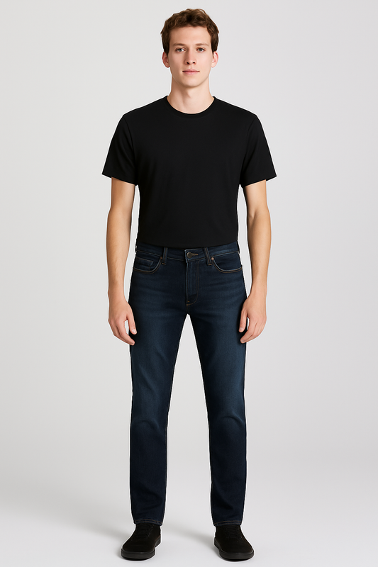 Volcom Solver Modern Straight Jeans – VBL