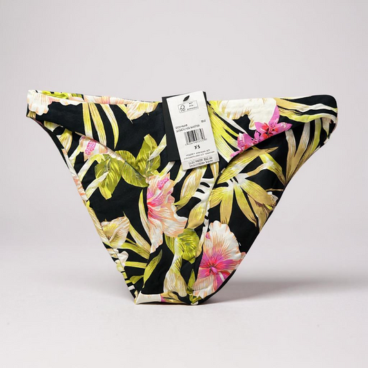 Volcom Shore Can Cheeky Bikini Bottom – Tropical Floral