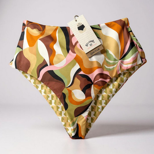 Billabong Paradiso Reversible Retro Bikini Bottom – Multi