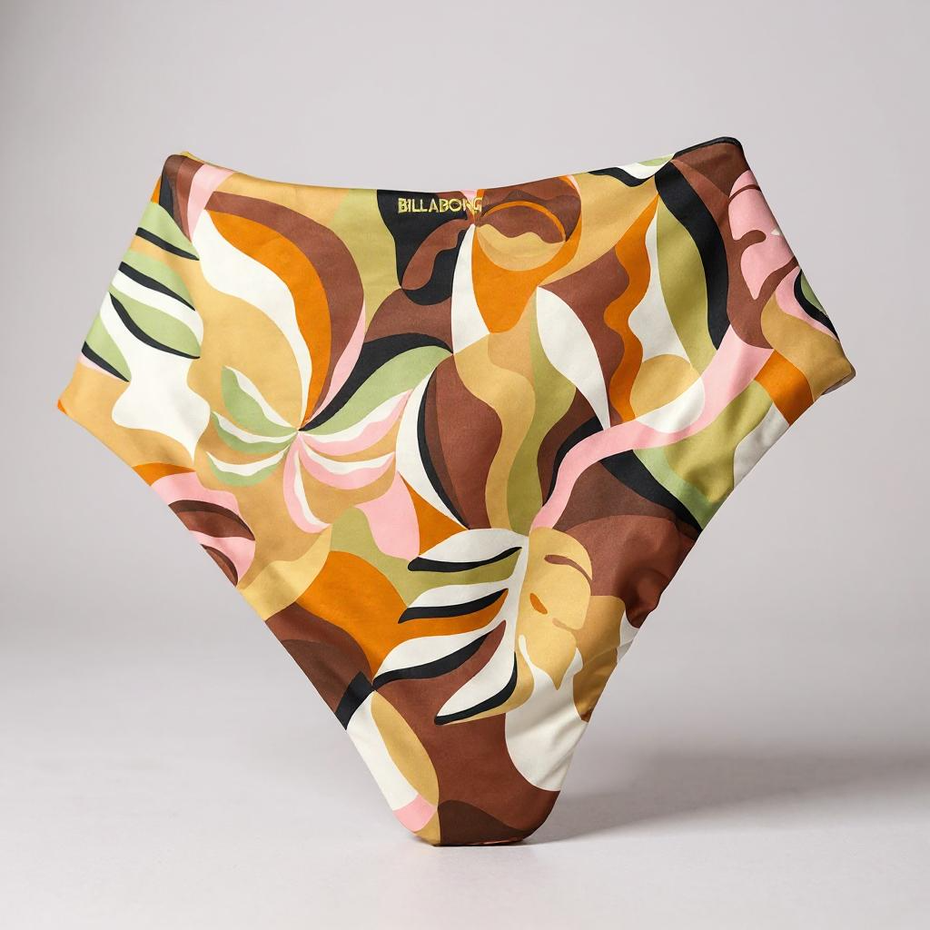 Billabong Paradiso Reversible Retro Bikini Bottom – Multi