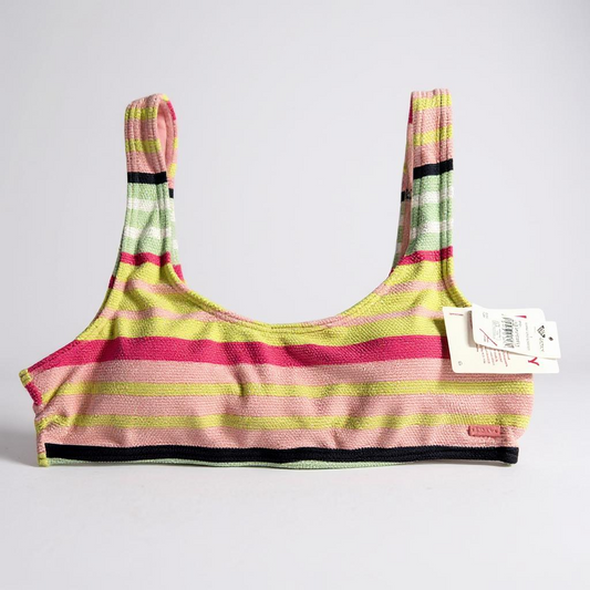 Roxy Stripe Soul Bralette Top – Multi