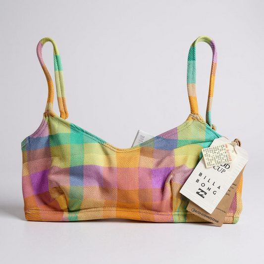 Billabong Warm Waves Lila DD Bralette — Eco-Conscious Collection