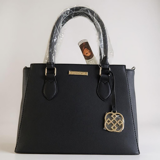 Daisy Fuentes Vegan Leather Structured Tote Bag