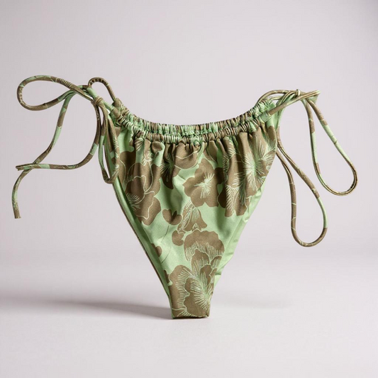 RVCA Low Rise Medium Coverage Bikini Bottom