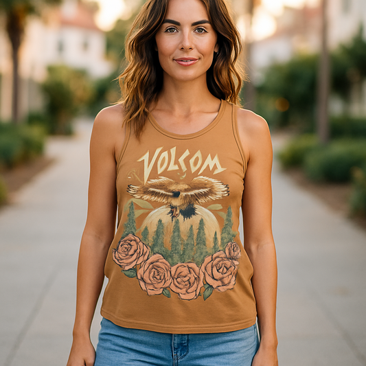 Volcom “That One Baby Tank” Graphic Muscle Tee
